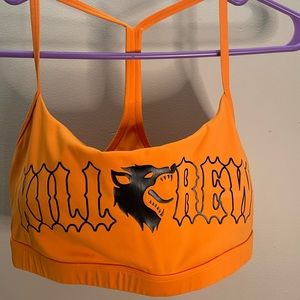 Orange Kill Crew Classic Sports Bra
